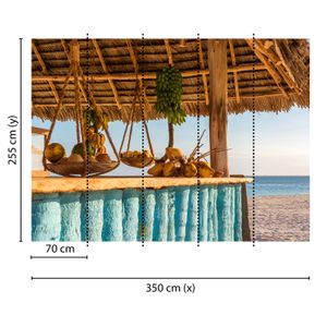 Fototapete BeachBar DD118658 A.S. Création Designwalls