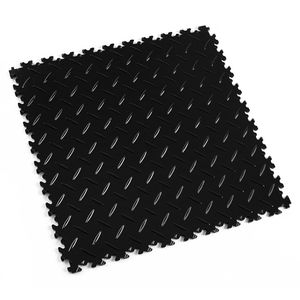 Fortelock Light 2050 "Riffelblech-Optik schwarz"