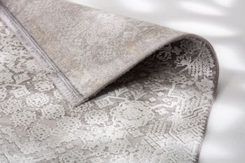 Teppich Shabby-Chic Grau gemustert
