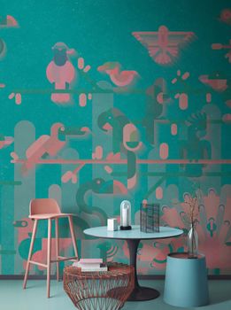 Fototapete flamingo 2 DD110956 Livingwalls Walls by Patel