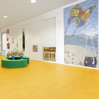 Forbo Marmoleum Click "333251 Lemon Zest" (30 x 30 cm)