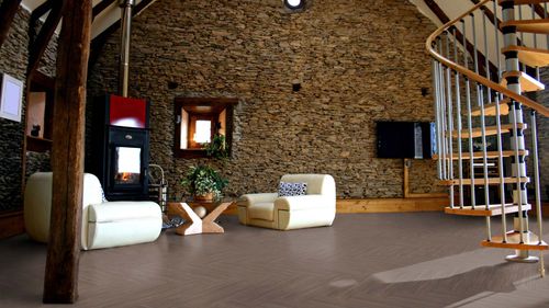 Forbo Marmoleum Modular Lines "T5231 cliff of moher" (100 x 25 cm)