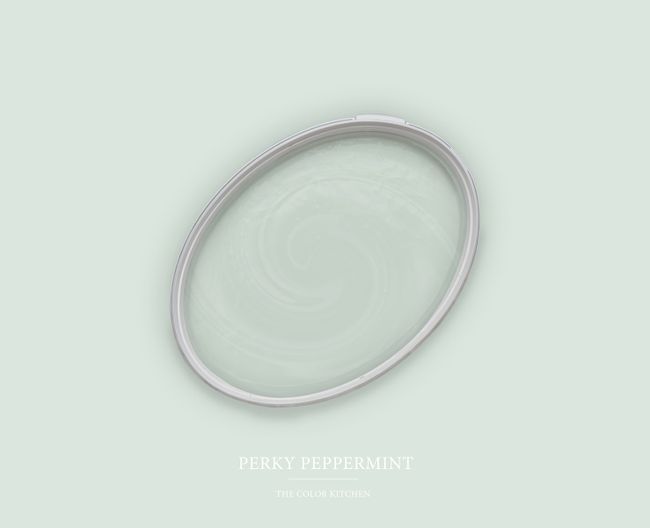 The Color Kitchen Pastellgrün Wandfarbe | TCK3000