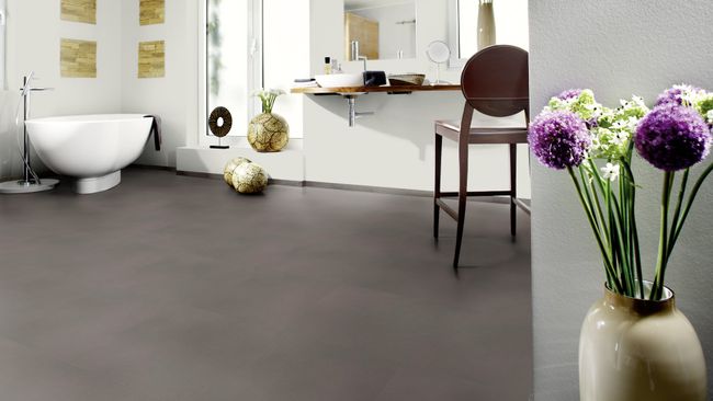 Wineo 800 Tile XL | Klebevinyl "Solid Taupe"