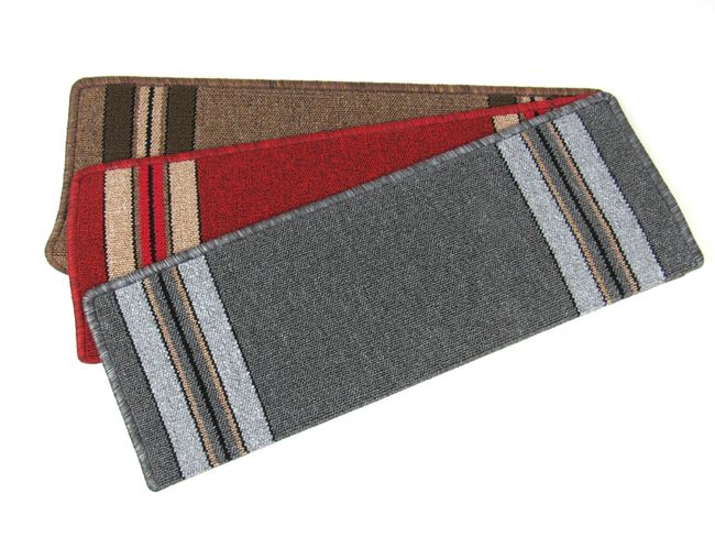 Passende Stufenmatten zu Ihrem Teppichboden - rechteckig 65 x 23,5 cm