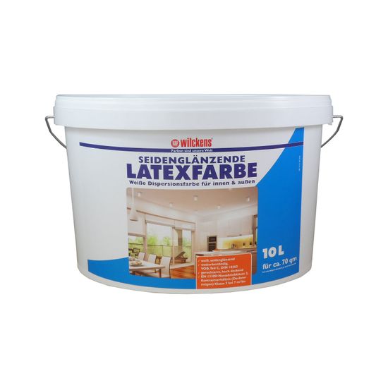Wilckens Latexfarbe "Weiß seidenglänzend"